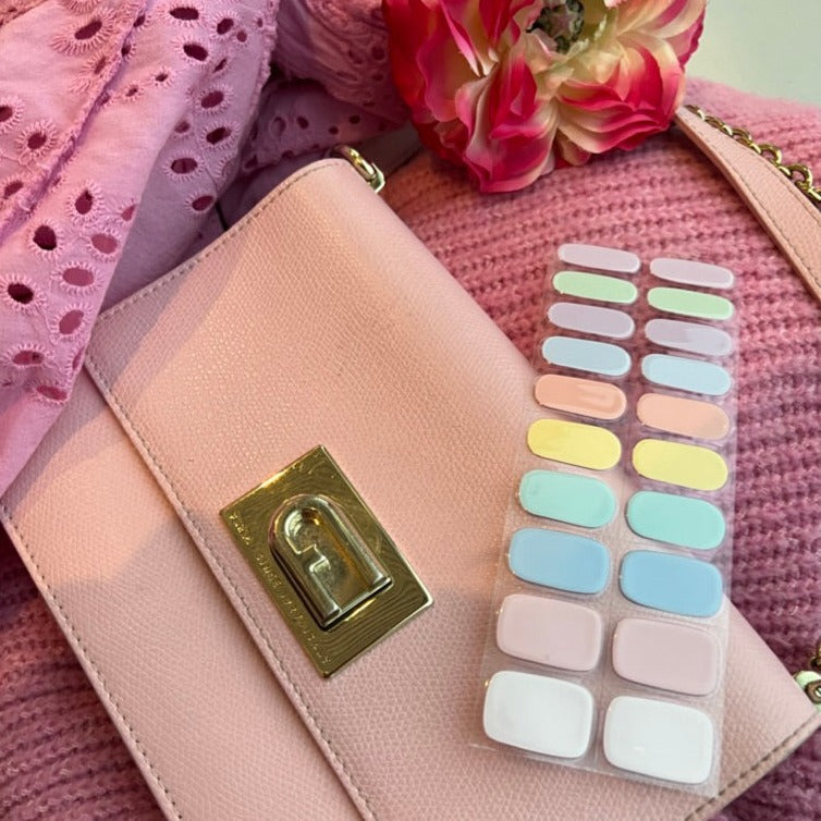Resultaat Pastel Palet nagel wraps