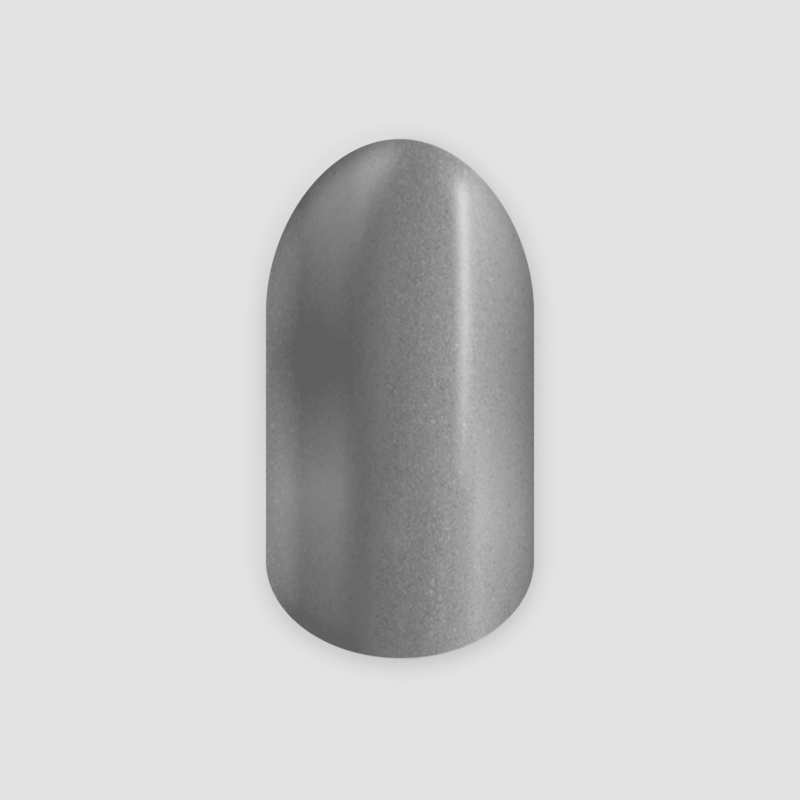 Miss Jules - Gel Nagelstickers Chrome Silver