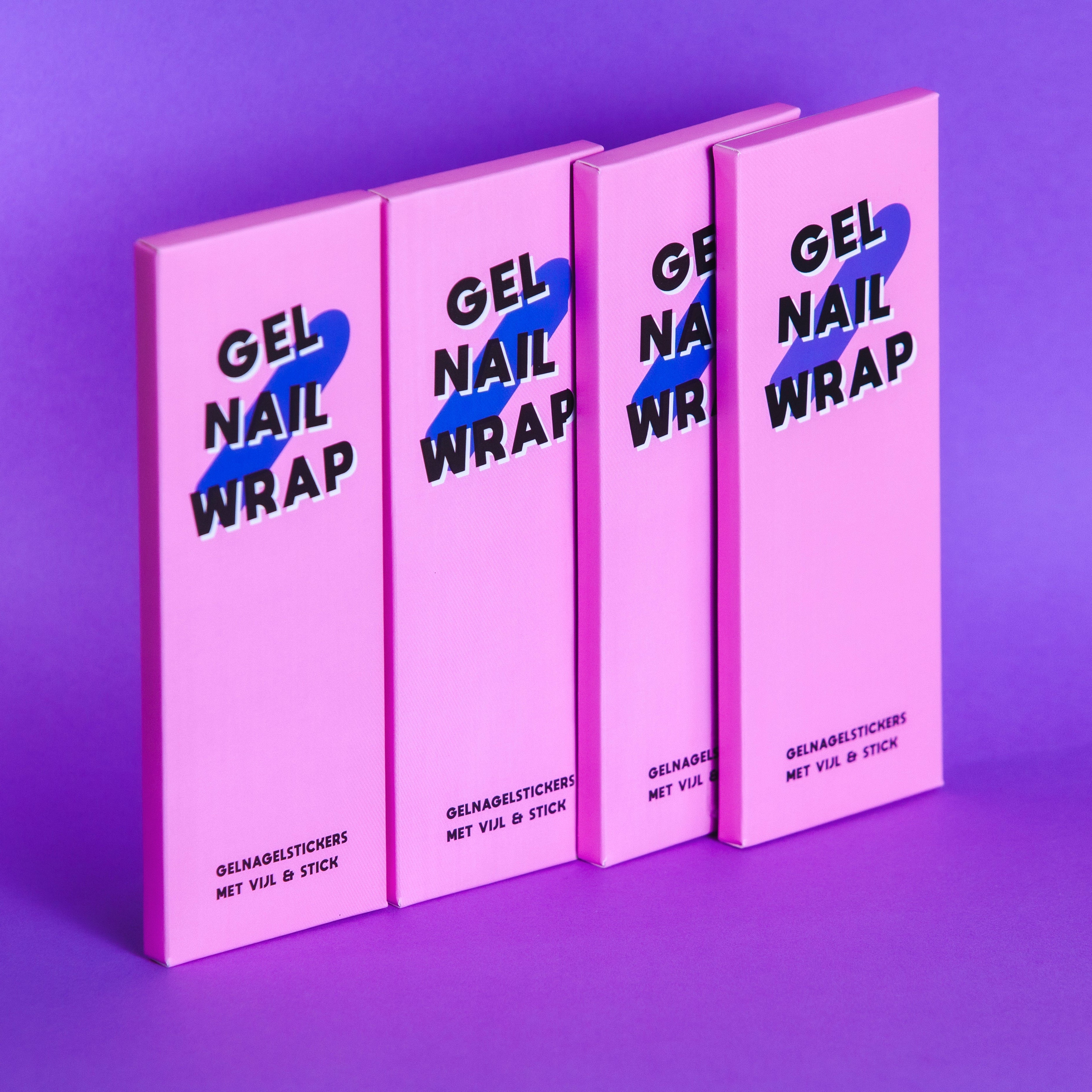 4 sets nagelstickers - Verrassingspakket