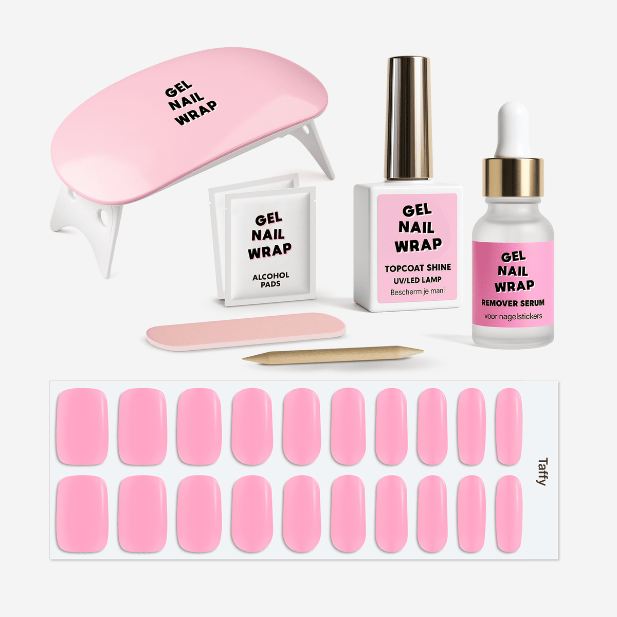 Miss Jules - Gel Nagelstickers Starterset Taffy