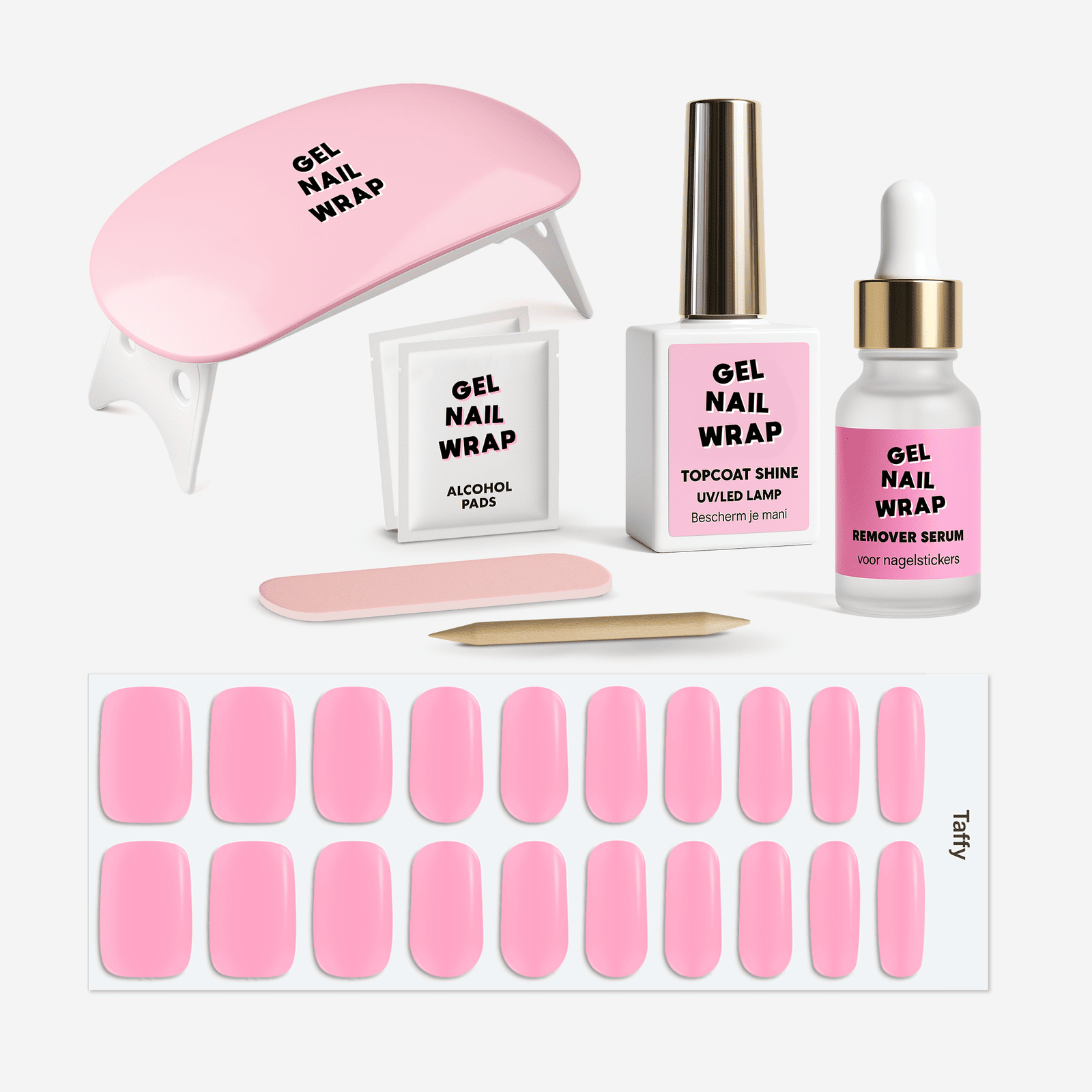 Miss Jules - Gel Nagelstickers Starterset Taffy