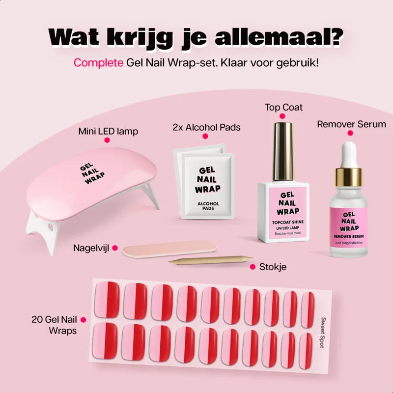 Gel Nail Wrap Sweet Spot