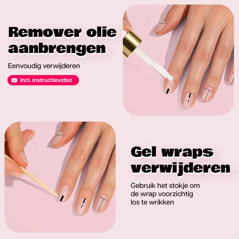 Gel Nail Wrap Starterset Boho Life