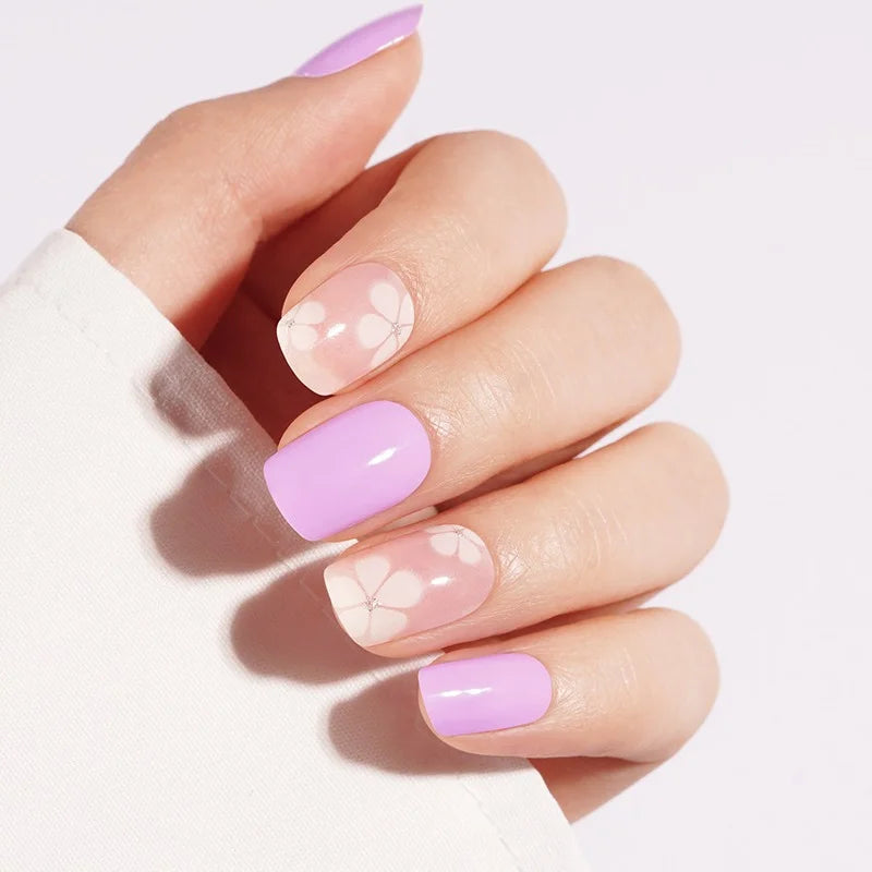Miss Jules - Gel Nagelstickers Lavendel Bloom