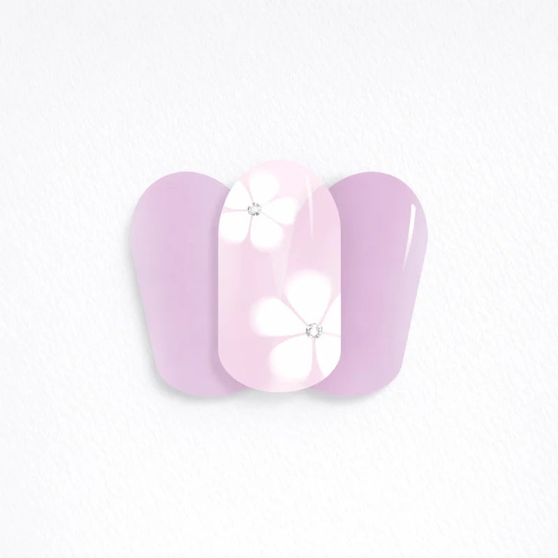 Miss Jules - Gel Nagelstickers Lavendel Bloom