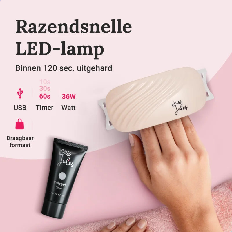 Miss Jules - Polygel - 4 kleuren