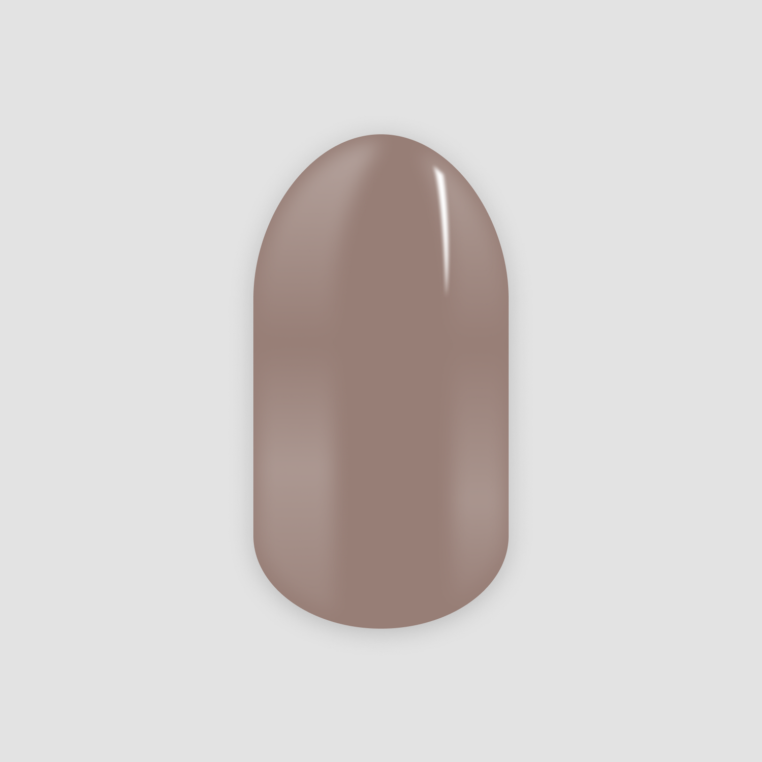 Mocca Taupe gelnagelstickers