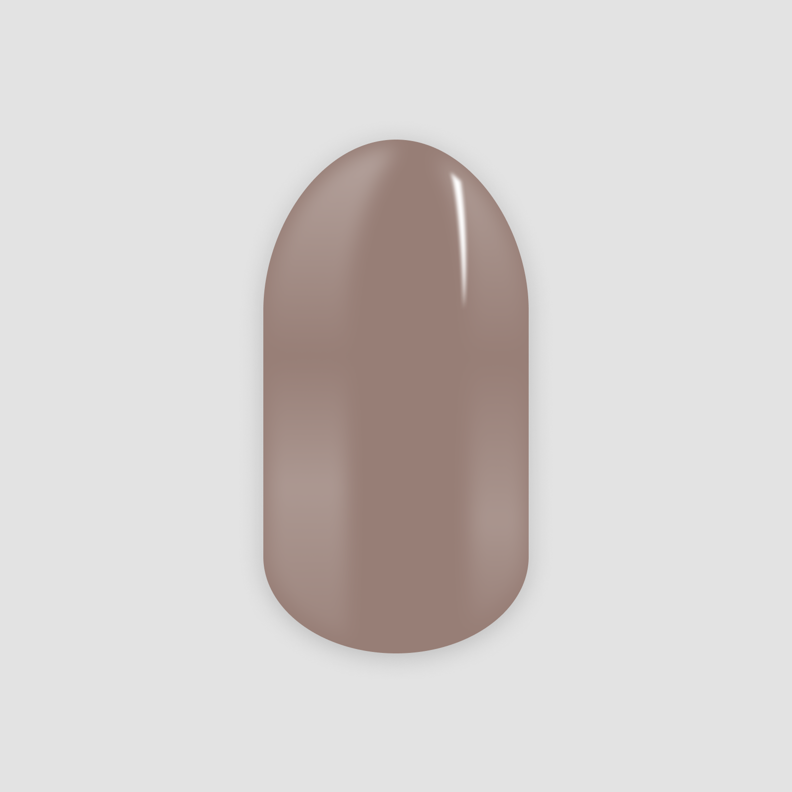 Mocca Taupe gelnagelstickers