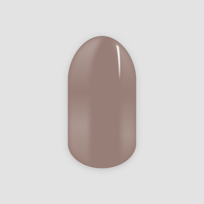 Mocca Taupe gelnagelstickers