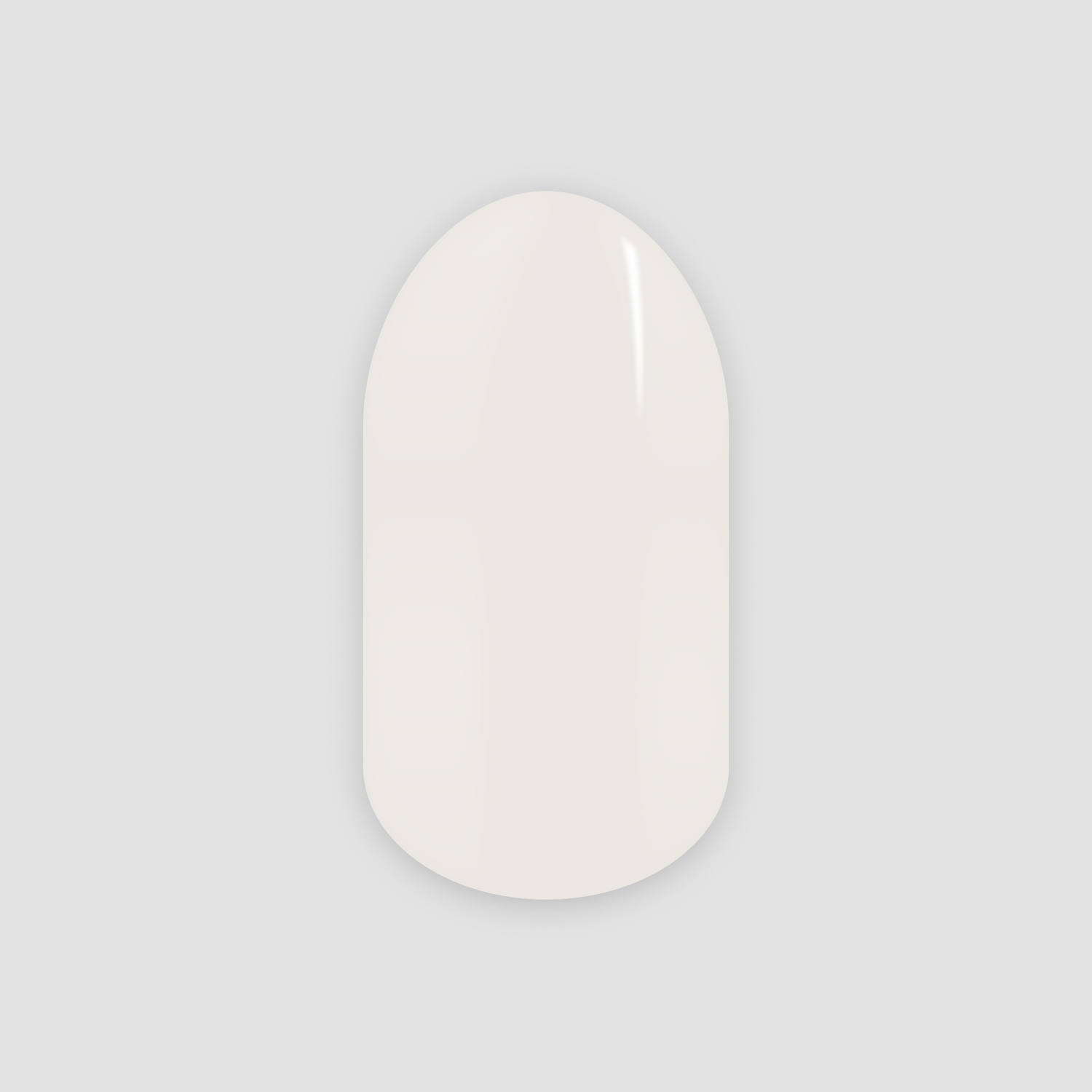 White Whose, gel nail sticker