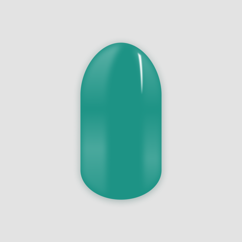 Emerald nail wraps