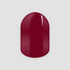 Pedicure Aubergine, gel nail sticker