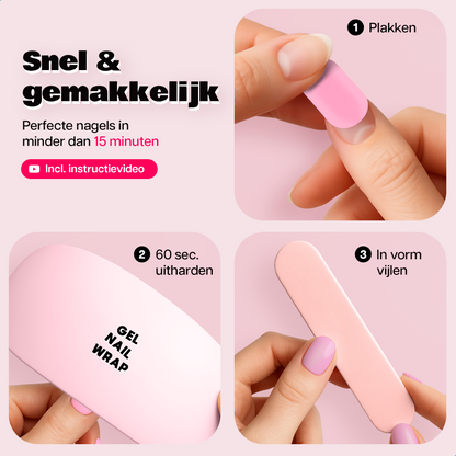 Gel Nagelstickers Starterset Taffy