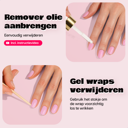 Gel Nagelstickers Starterset Taffy