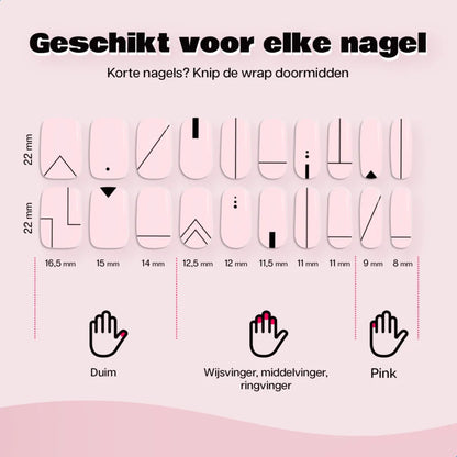 Gel Nail Wrap Starterset Boho Life