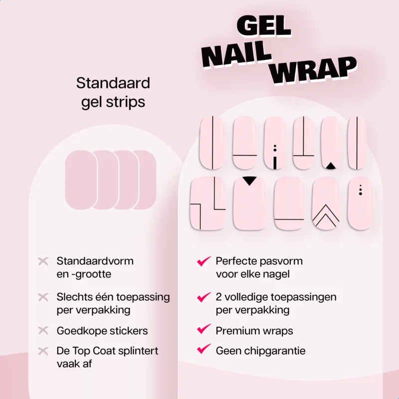 Gel Nail Wrap Starterset Boho Life