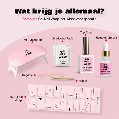 Gel Nail Wrap Starterset Boho Life