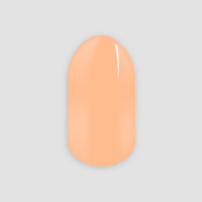Apricot Coral, gel nagelstickers