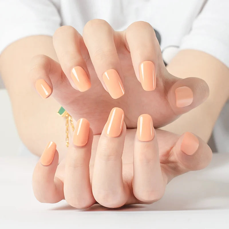 Miss Jules - Gel Nagelstickers Apricot Coral