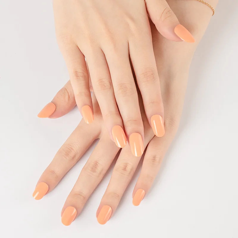 Miss Jules - Gel Nagelstickers Apricot Coral