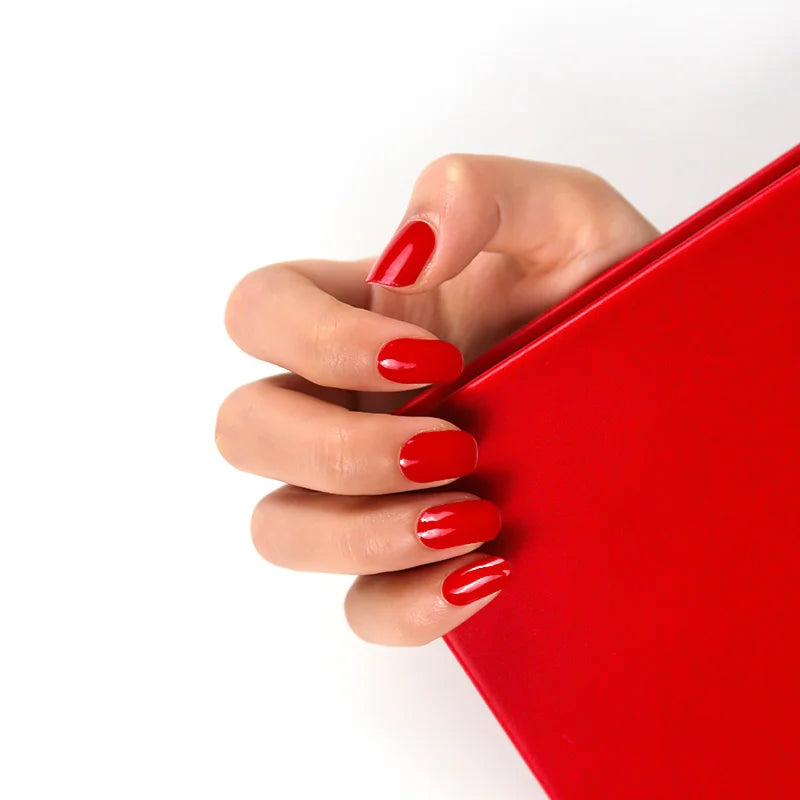 Miss Jules - Gel Nagelstickers Deep Red