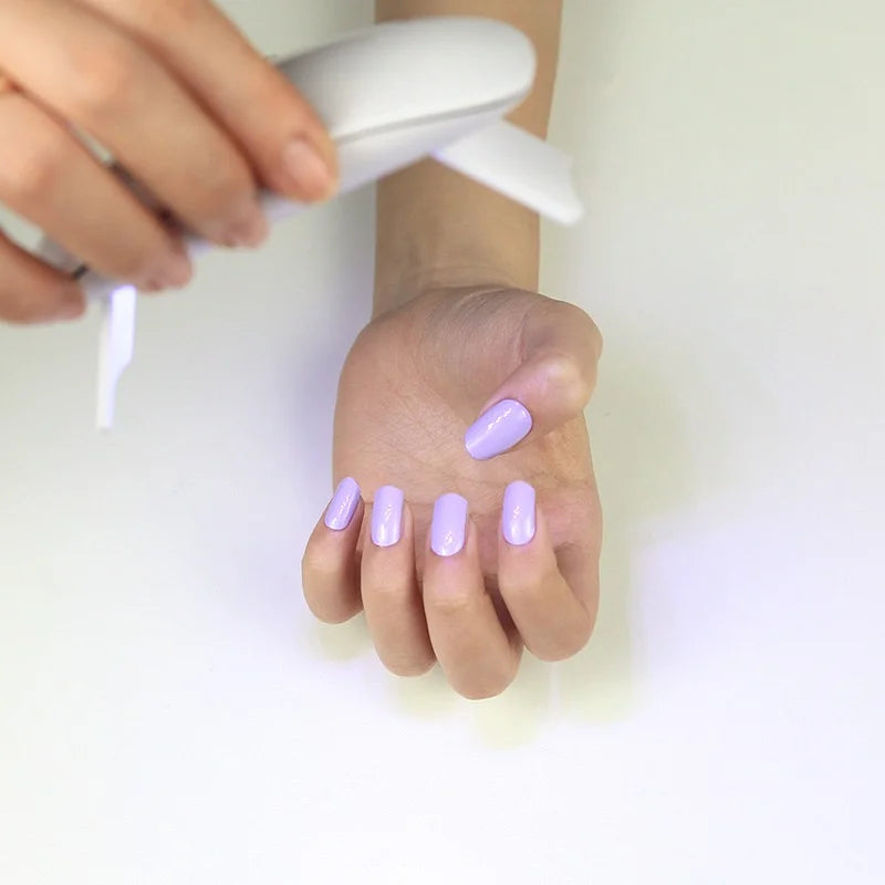 Miss Jules - Gel Nagelstickers Lila Jacket