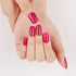 Miss Jules - Gel Nagelstickers Magenta Glitter