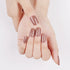 Miss Jules - Gel Nagelstickers Mocca Taupe