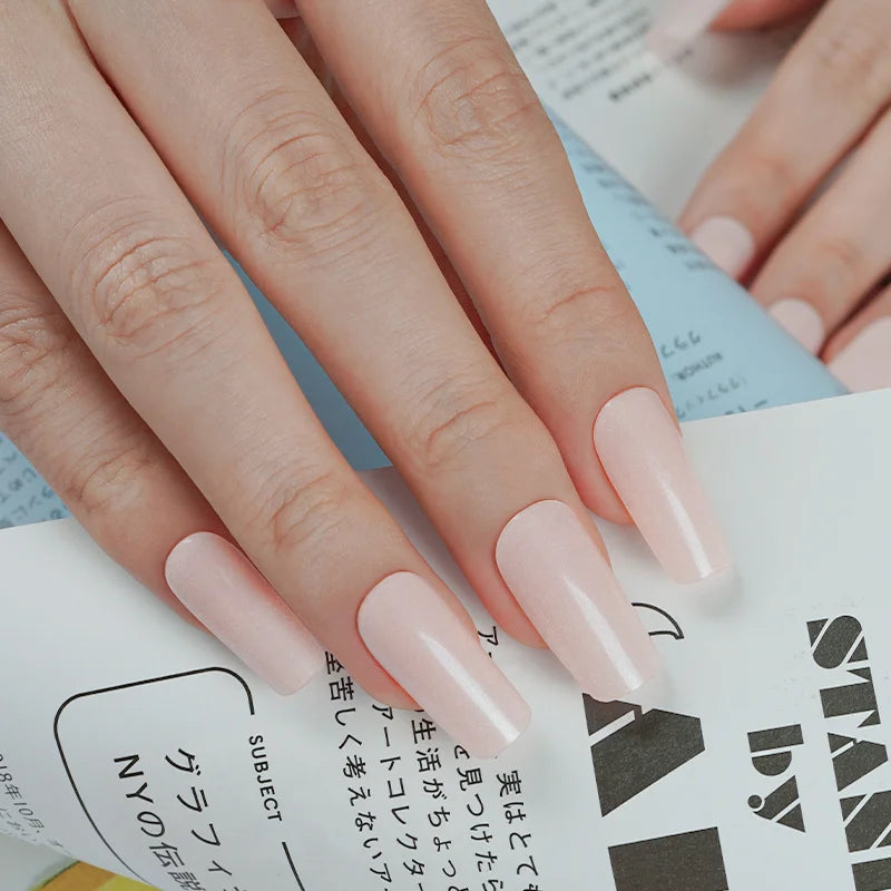 Miss Jules - Gel Nagelstickers Pearl Ivory