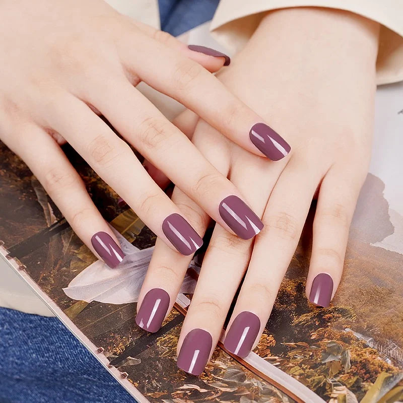 Miss Jules - Gel Nagelstickers Purple Plum