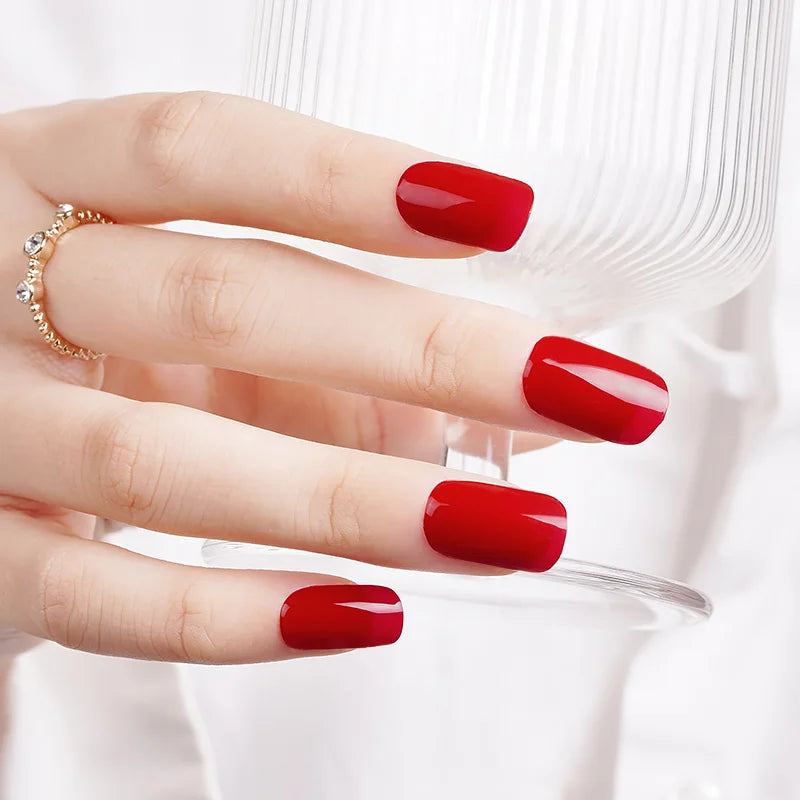 Miss Jules - Gel Nagelstickers Sensual Red