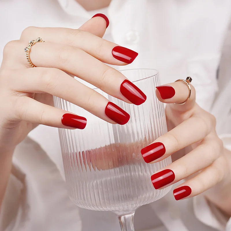 Miss Jules - Gel Nagelstickers Sensual Red
