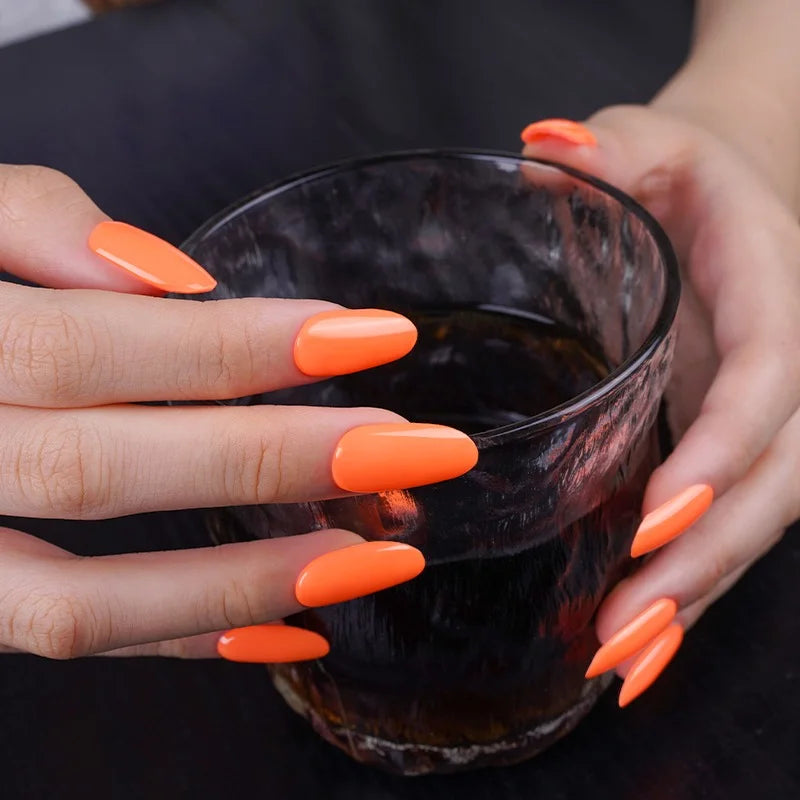 Miss Jules - Gel Nagelstickers Orange Glow