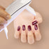 Miss Jules - Gel Nagelstickers Aubergine