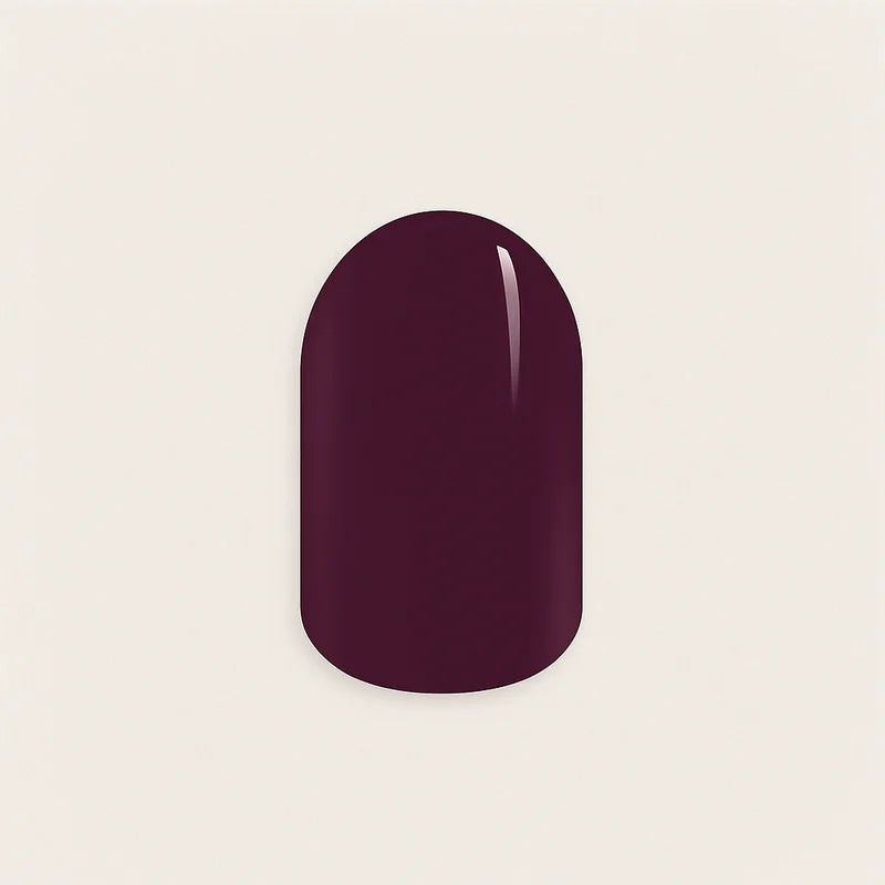 Miss Jules - Gel Nagelstickers Aubergine