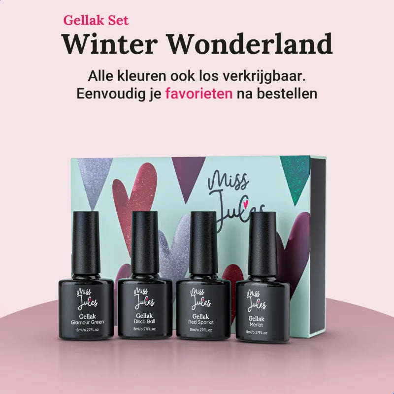 Miss Jules - Gellak Starterspakket Winter Wonderland