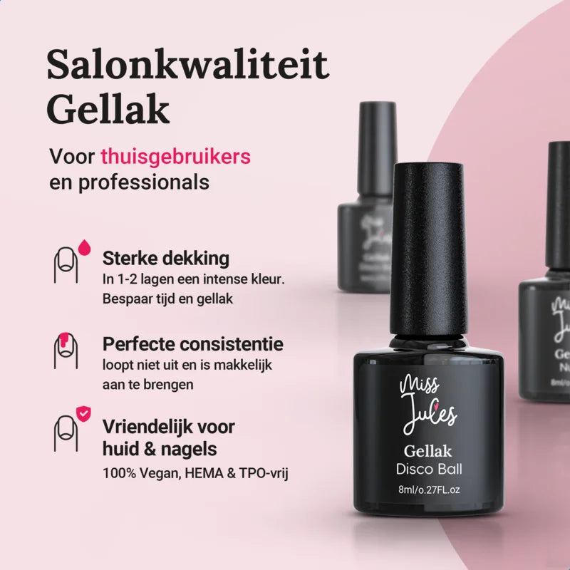 Miss Jules - Gellak Starterspakket Disco Chique