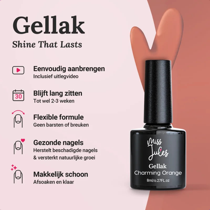 Miss Jules - Gellak Starterspakket Golden Hour