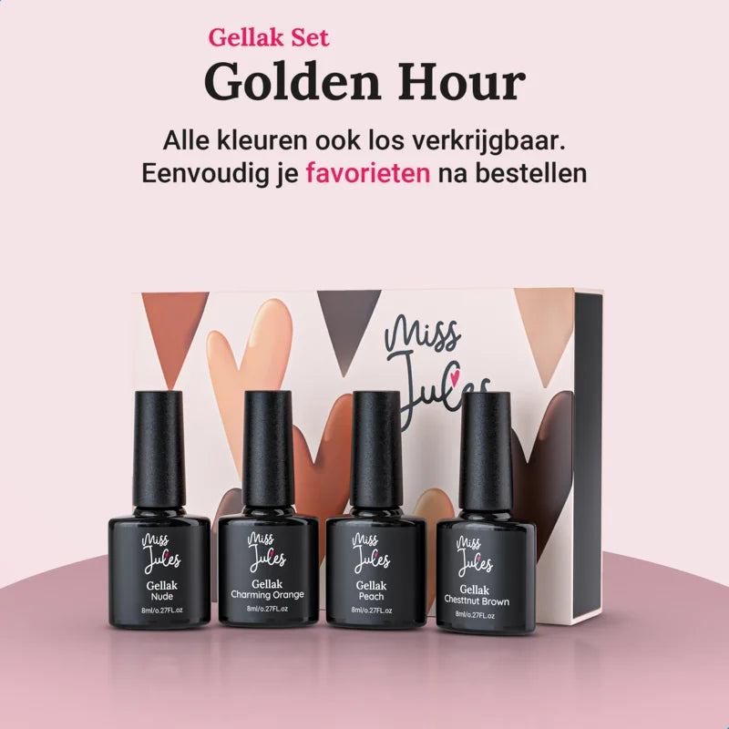 Miss Jules - Gellak Starterspakket Golden Hour