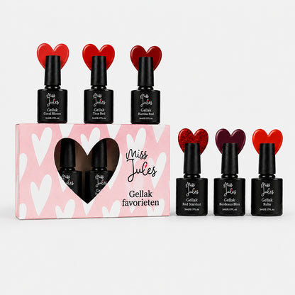 Gellak Set Party Rouge