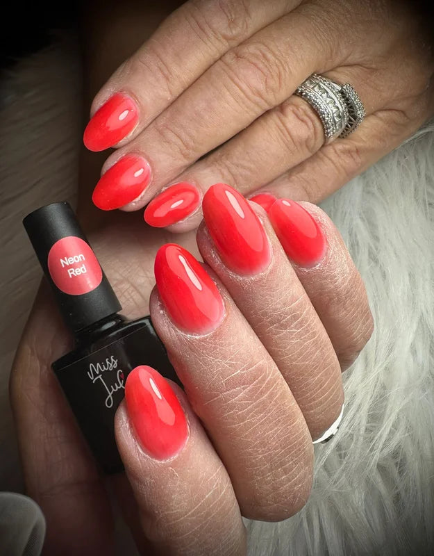 Miss Jules - BIAB Neon Red