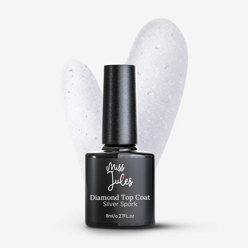 Miss Jules - Diamond Top Coat Silver Spark