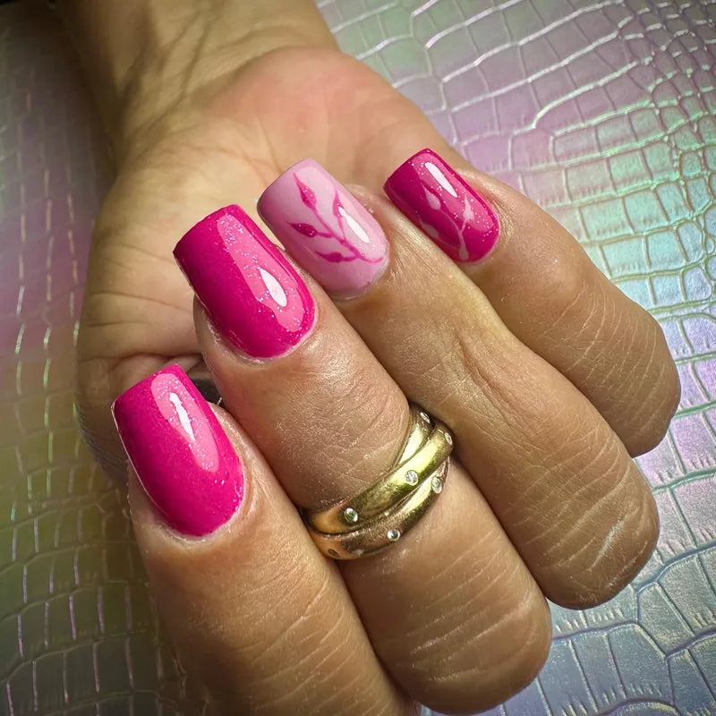 Samantha’s Nail Recipe - Flower look