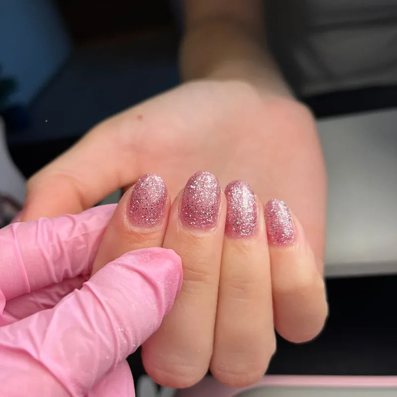 Gellak Glitter Pink