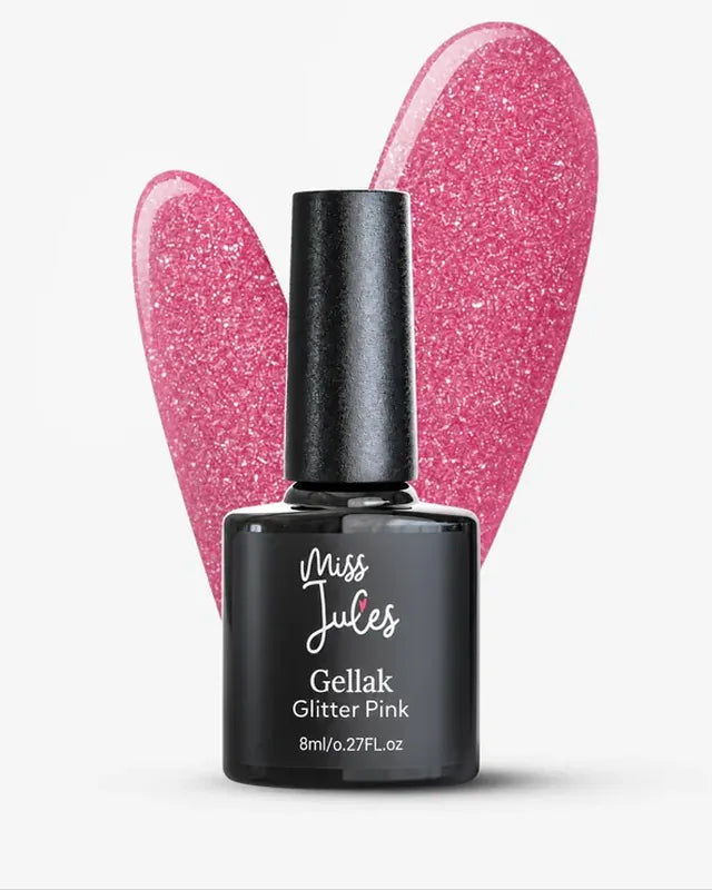 Gellak Glitter Pink