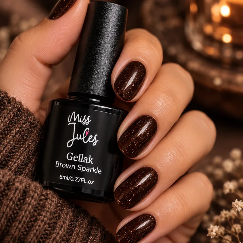 Gellak Brown Sparkle