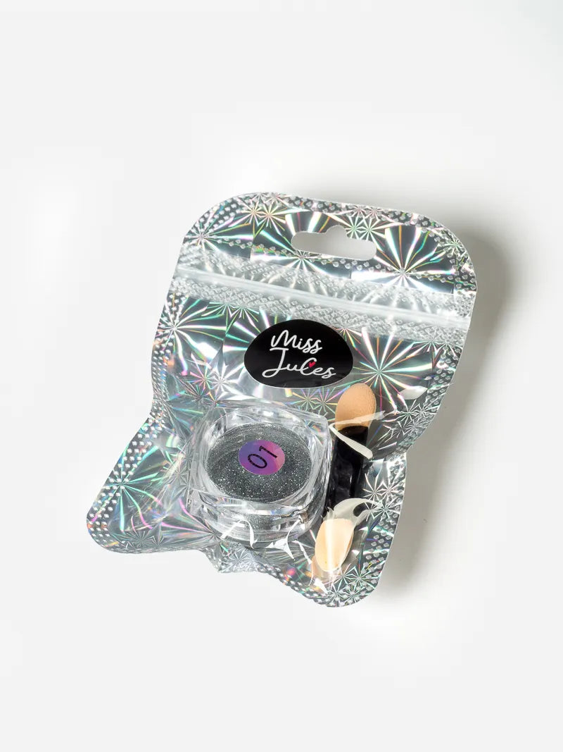 Miss Jules - Glitter Poeder Zilver