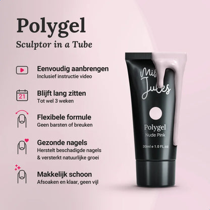 Miss Jules - Polygel - Nude Pink