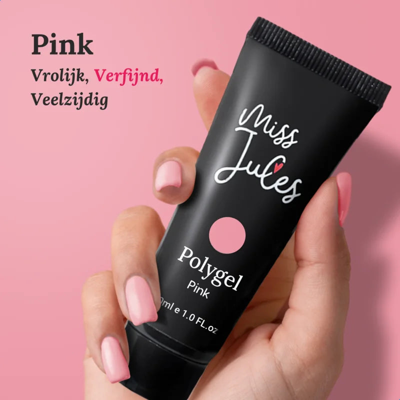 Miss Jules - Polygel Kit 30 ml Pink