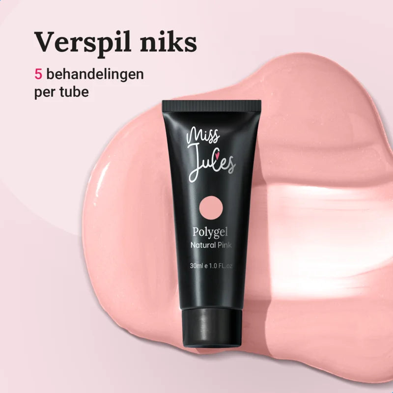 Miss Jules - Polygel - Natural Pink